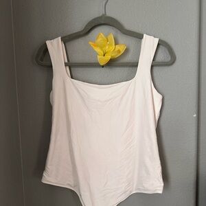 White Sleeveless Top